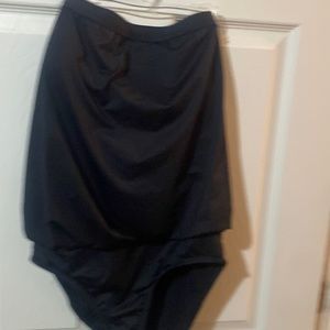 Clean water black medium swimsuit